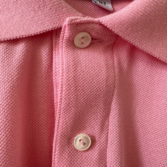 Men’s Lacoste Pink Short Sleeve Polo Shirt, Classic fit, Size Large, - Picture 5 of 6